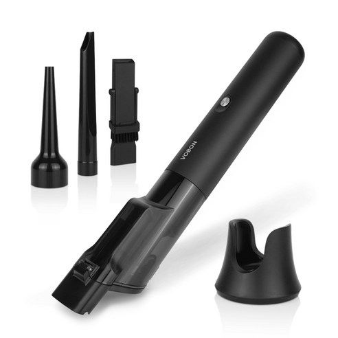 보본 브이건 프리미엄 차량용 무선 청소기 VB-V1600B, 매트블랙_main_image