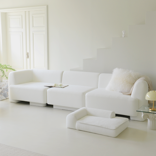 반트 마네모네 린넨 패브릭 모듈 4.5인용 소파 대표 이미지