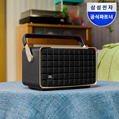 삼성전자 JBL 어센틱 300 블루투스스피커 휴대 무선 와이파이 카페매장 블랙 대표 이미지