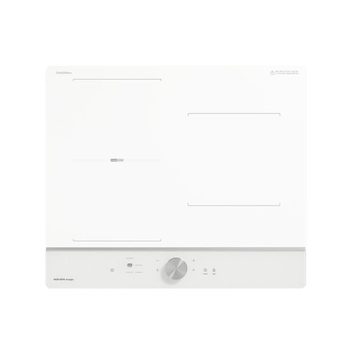 [나비엔 매직] 프로모션 국내생산 신제품 3구 인덕션 다이얼 화이트+화이트 ERI-5203AF 대표 이미지