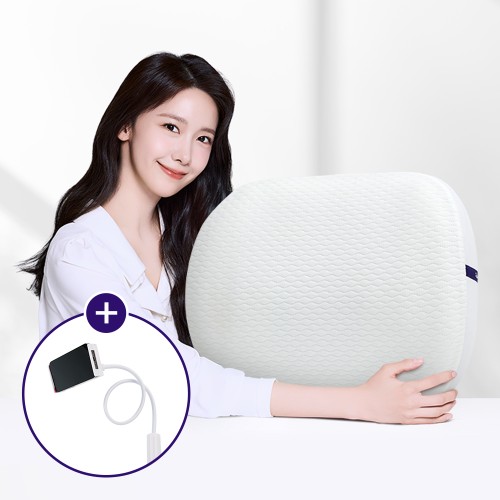 [풀리오본사] [네이버 단독 SET] 더필로 마사지베개 + 휴대용 핸드폰 거치대 대표 이미지