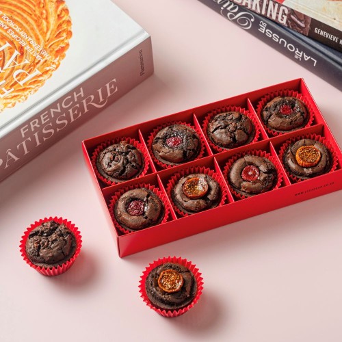 프리미에 쇼콜라 타르트 세트 4가지 맛 8개입 240g 카카오닙스 라즈베리 딸기 무화과 대표 이미지