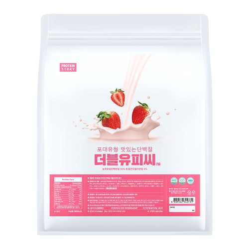 프로틴스토리 포대유청 맛있는 단백질 WPC 딸기 2kg 대표 이미지