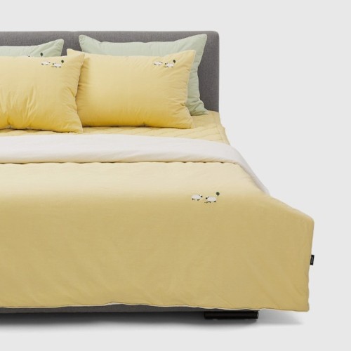 레노마홈 리오 양모 차렵이불 고밀도면80수 양모 먼지없는 차렵이불 상세 이미지 3