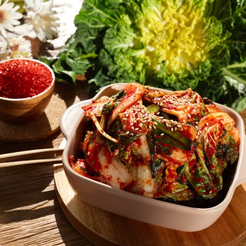 보름달김치 국내산 손수 만든 제철 완도 봄동겉절이 1kg, 1개 대표 이미지