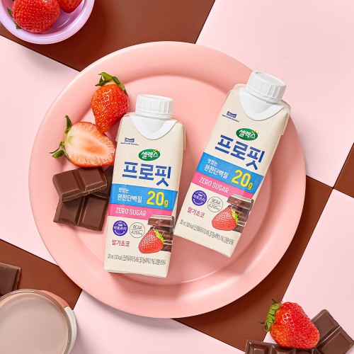 셀렉스 프로핏 드링크 딸기초코, 250ml, 36개 상세 이미지 3