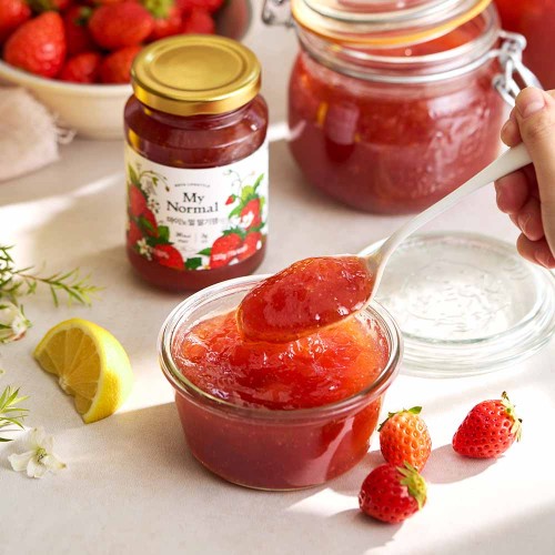 마이노멀 저당 저칼로리 딸기잼 (딸기쨈) 320g , 1개 상세 이미지 2