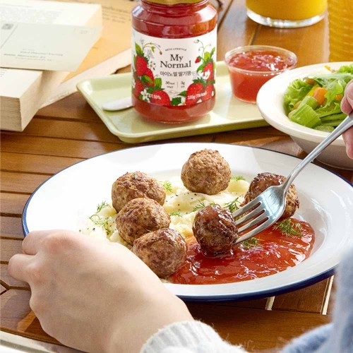 마이노멀 저당 저칼로리 딸기잼 (딸기쨈) 320g , 1개 상세 이미지 1