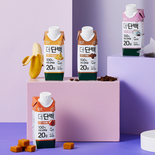 빙그레 더단백 드링크 딸기 단백질 프로틴음료 250ml 18팩 상세 이미지 1