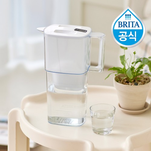 브리타 정수기 리켈리 2.2L 화이트+기본필터 1입 대표 이미지
