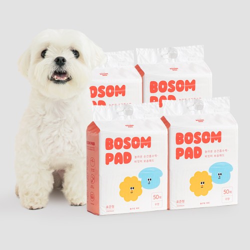 보솜 강아지배변패드 반려견 표준형 애견패드 200매 상세 이미지 1