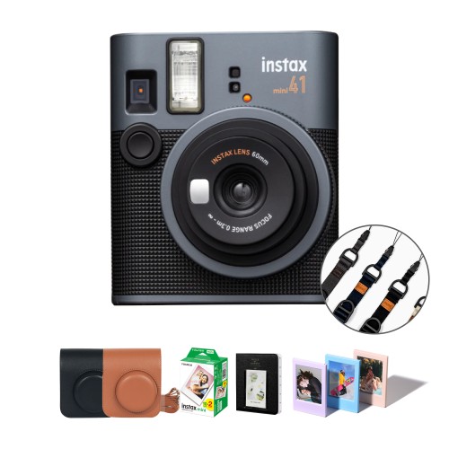 인스탁스 미니41 즉석카메라+전용케이스+필름20장+선물SET / 미니40 후속 대표 이미지