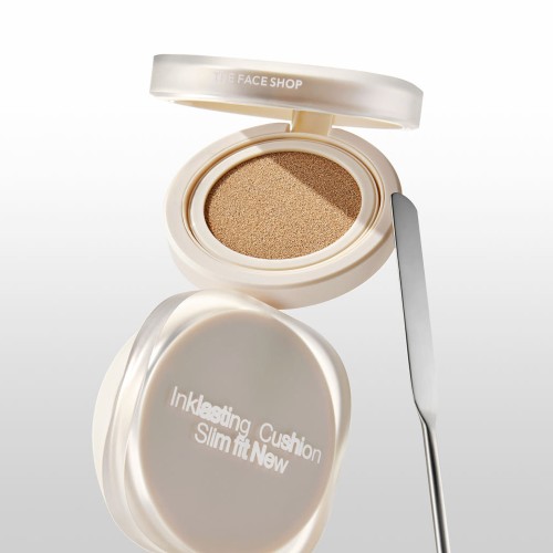 [슈퍼적립]더페이스샵 잉크래스팅 쿠션 슬림핏 뉴 12g (SPF35 PA++) 상세 이미지 3