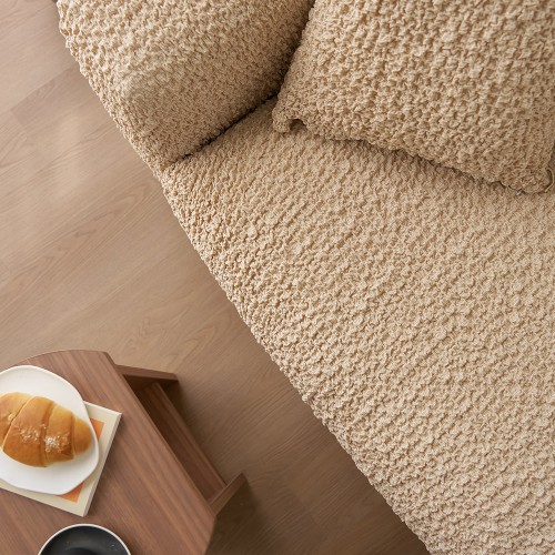 올핏 사이즈 고민NO 고탄력 만능 스판 쇼파커버 덮개 카우치 겨울 아이보리 1 2인용 상세 이미지 3