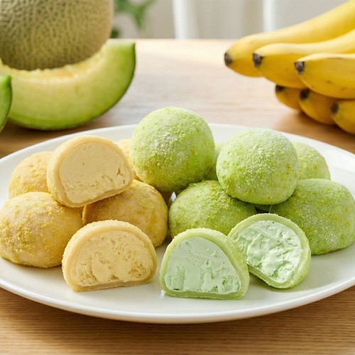 메고지고 찹쌀빙고 크림떡 35g 8봉 메론 바나나 초코 딸기 피스타치오 크런치 쫀득 모찌 대표 이미지