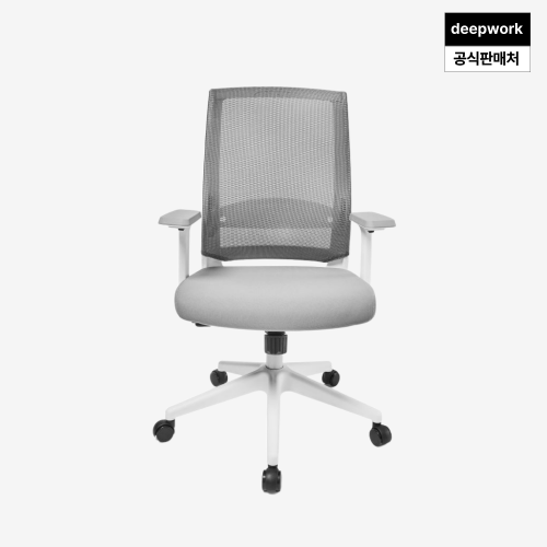 딥워크 컴퓨터의자 사무실 사무용 게이밍 의자 메쉬 책상 서울대 인생 고밀도 기본형 올블랙 상세 이미지 2