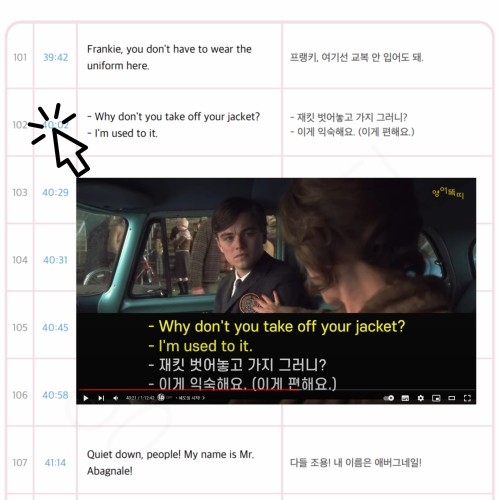 캐치 미 이프 유 캔 대본 상세 이미지 2