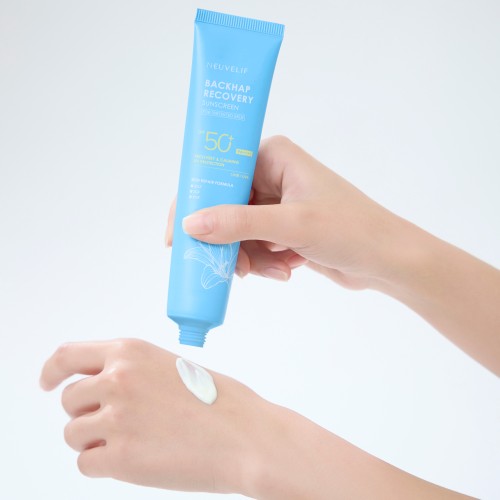 [화해 어워드 피부과 재생선크림] 뉴베리프 백합 리커버리 선크림 SPF 50+ 75ml, 1개 상세 이미지 1
