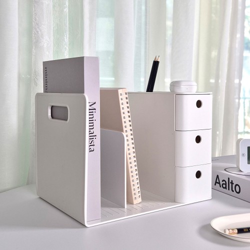 데스크테리어 오거나이저 책꽂이 사무실 필수템 책상꾸미기 대표 이미지