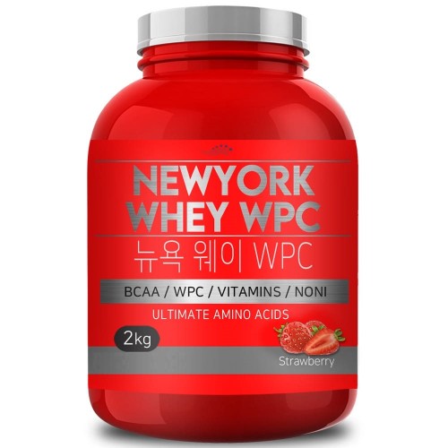 뉴욕웨이 딸기맛 WPC 2kg 단백질보충제 프로틴 포대유청 대표 이미지