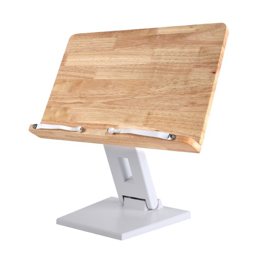 아이레벨 R40H 원목 높이 각도 조절 독서대 공시생 수험생 책받침대 북스탠드 자세 교정 상세 이미지 3