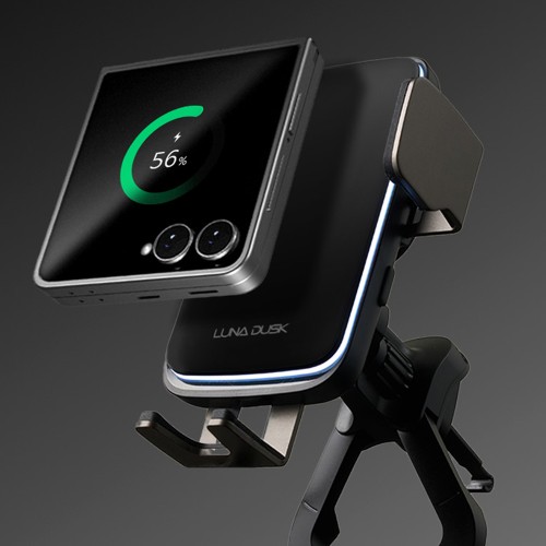벤딕트 차량용 핸드폰 거치대 무선 충전기 15W 고속 충전 루나 더스크 대표 이미지