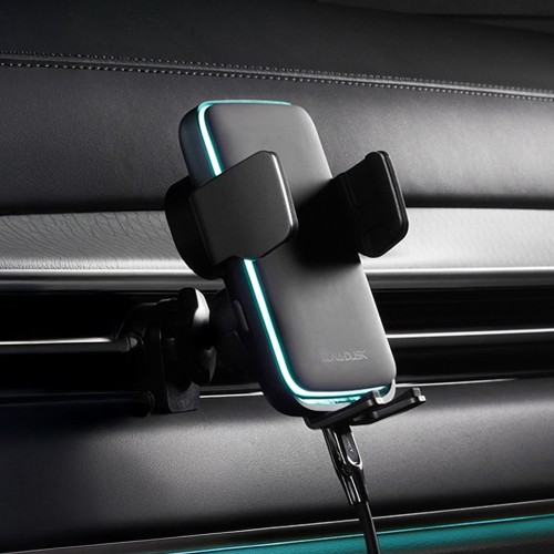 벤딕트 차량용 핸드폰 거치대 무선 충전기 15W 고속 충전 루나 더스크 상세 이미지 2