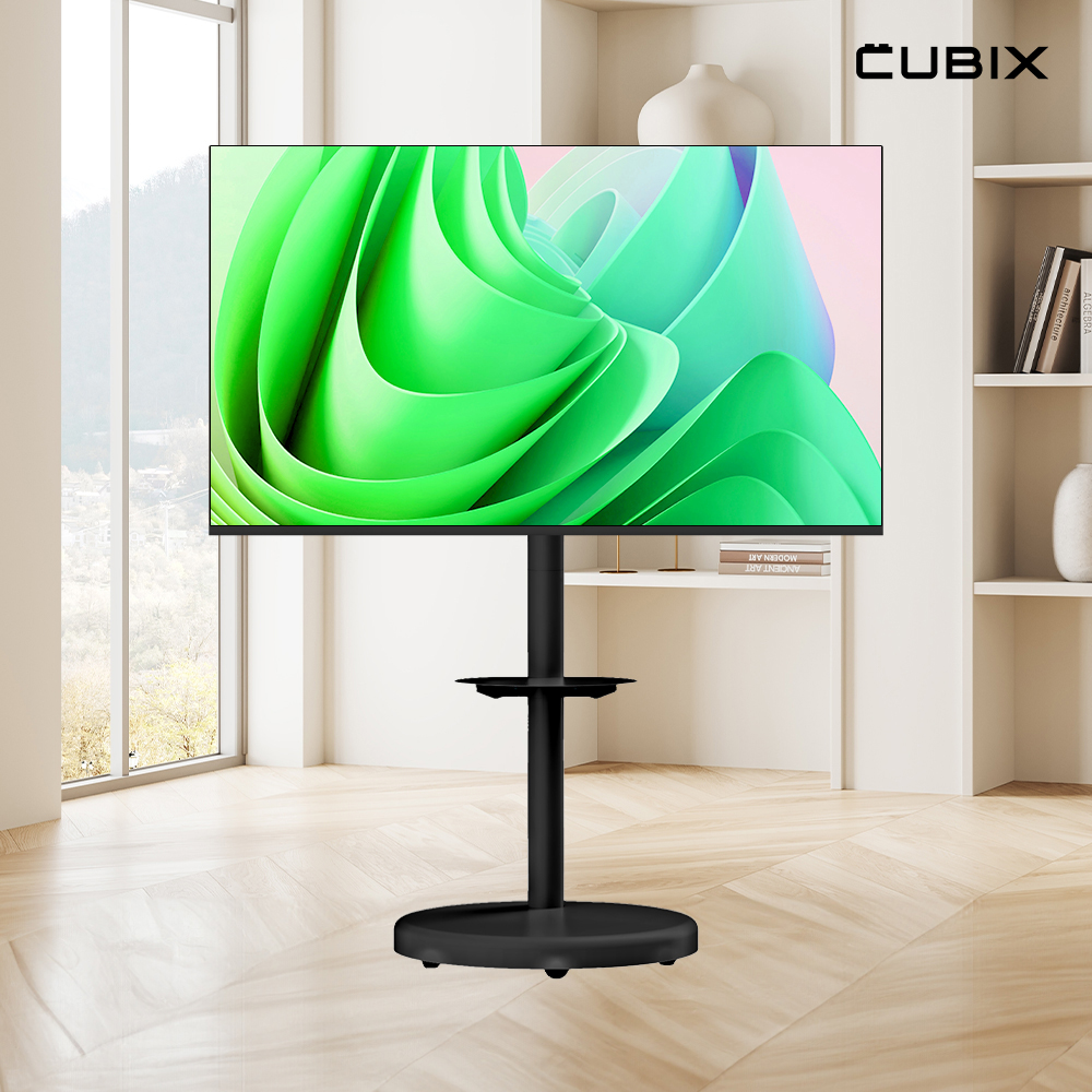 무빙큐빅스 블랙에디션 삼탠바이미 190cm(75인치) UHD 4K 스마트티비 셋트 이동식 TV 삼텐바이미 중소바이미 대표 이미지