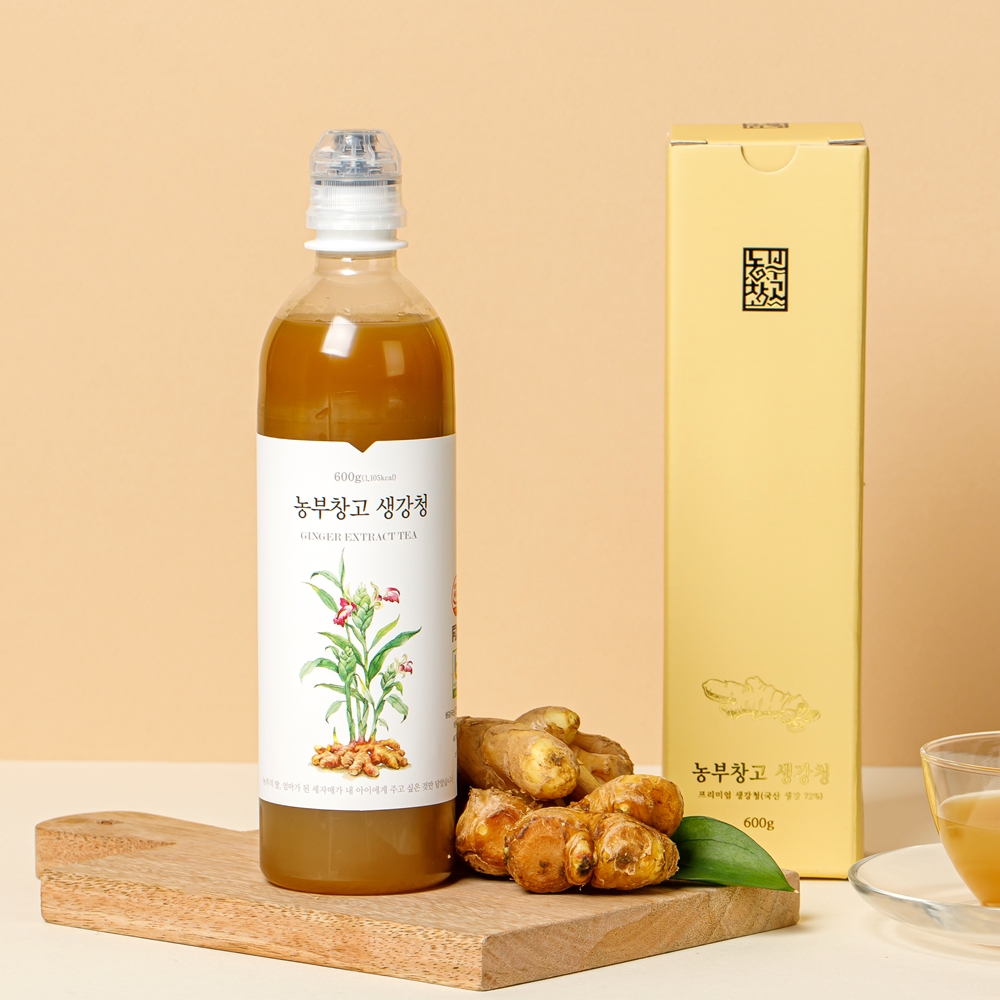 농부창고 생강청 600g 수제 생강차 대표 이미지
